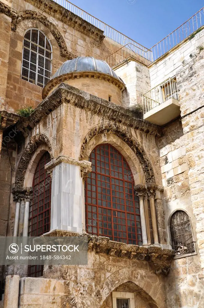Church of the Holy Sepulchre, Christian quarter, Old City of Jerusalem, Israel, Middle East, Southwest Asia