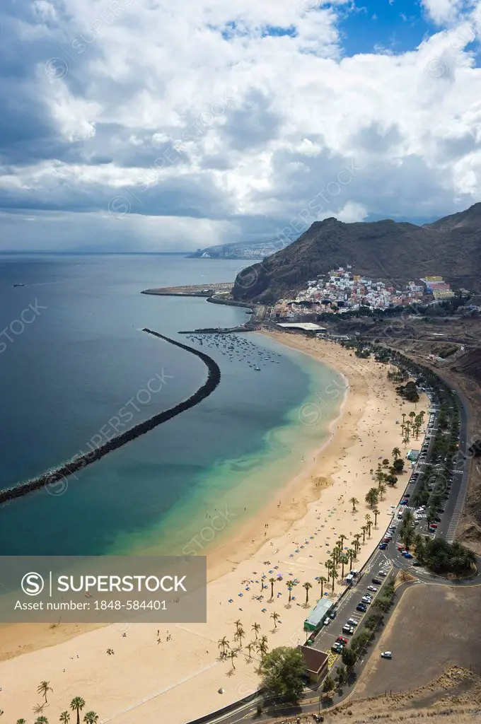 Playa de las Teresitas, San Andrés, Tenerife, Canary Islands, Spain, Europe