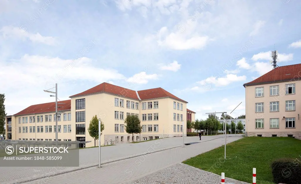 Technical University of Ilmenau, Kirchhoff Building, Ilmenau, Thuringia, Germany, Europe, PublicGround