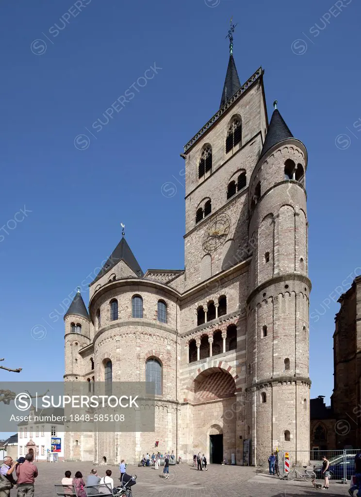 Cathedral of Trier, a UNESCO World Heritage site, Trier, Rhineland-Palatinate, Germany, Europe, PublicGround