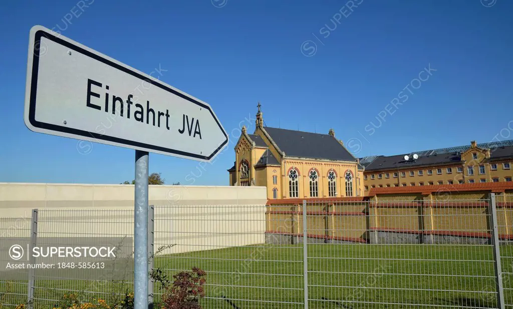 JVA Bautzen prison, formerly Bautzen I, Bautzen, Saxony, Germany, Europe