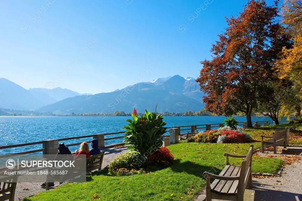 Zell am See, Lake Zell, Pinzgau region, Salzburger Land, Austria, Europe