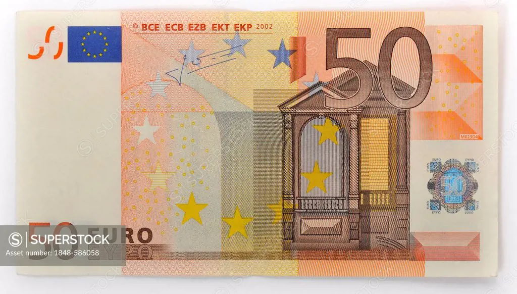 50-euro banknote, front