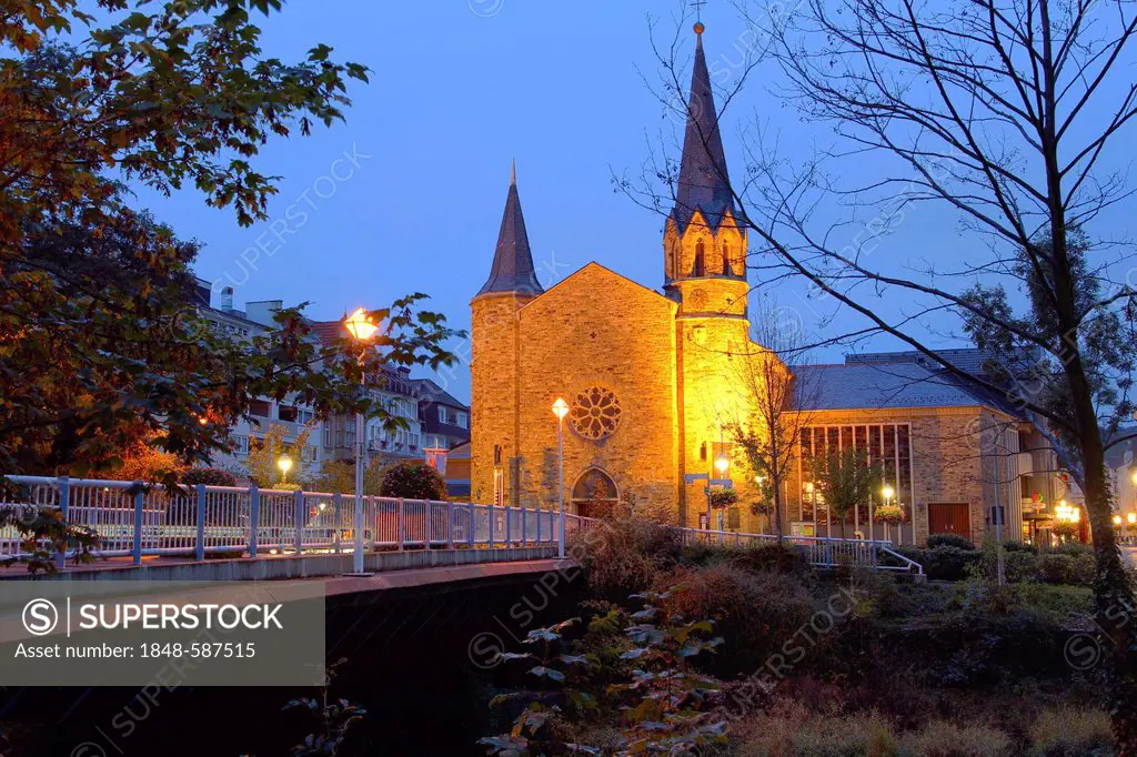Martin Luther Church, Bad Neuenahr-Ahrweiler, Rhineland-Palatinate, Germany, Europe