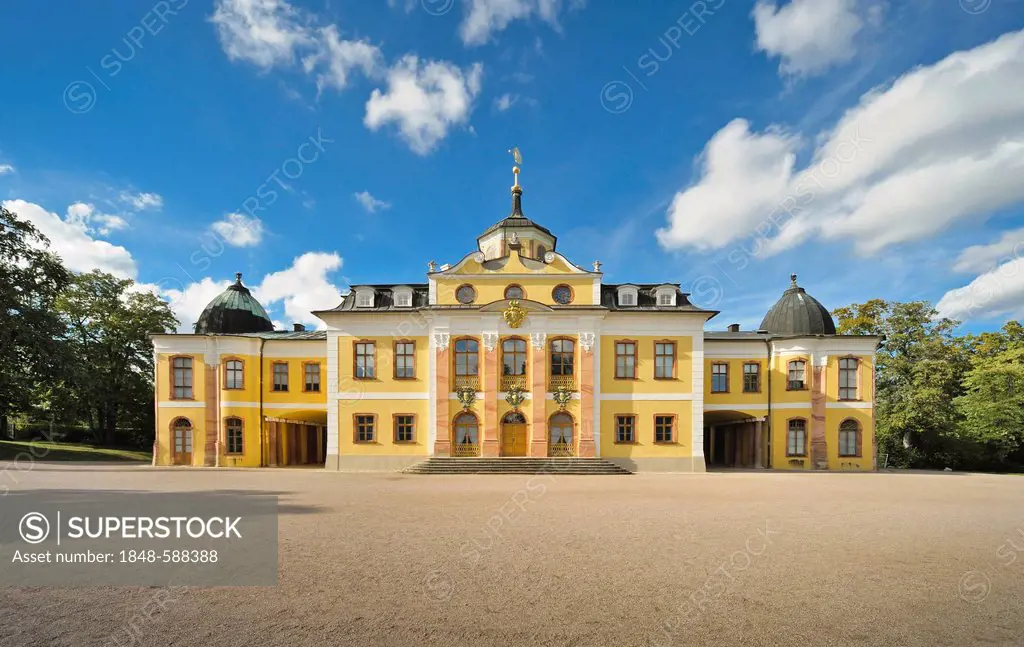 Schloss Belvedere palace, Weimar, Thuringia, Germany, Europe