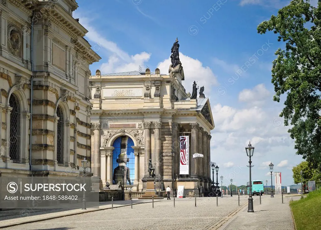 Academy of Fine Arts, Dresden, Saxony, Germany, Europe