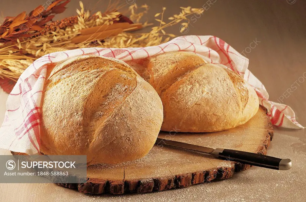 Wheat oat bread