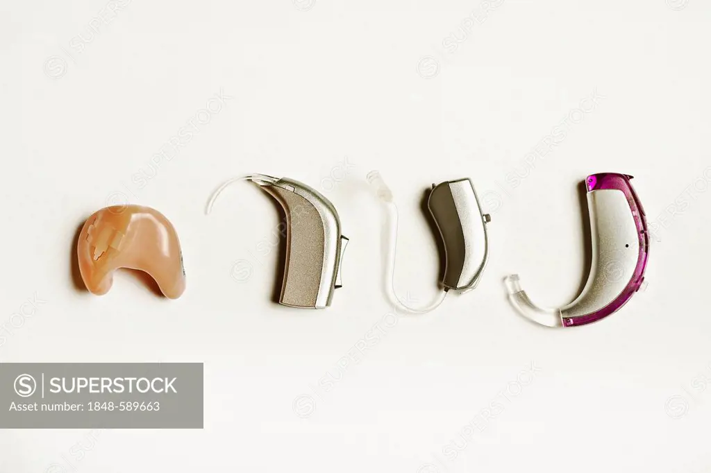Different hearing aid devices