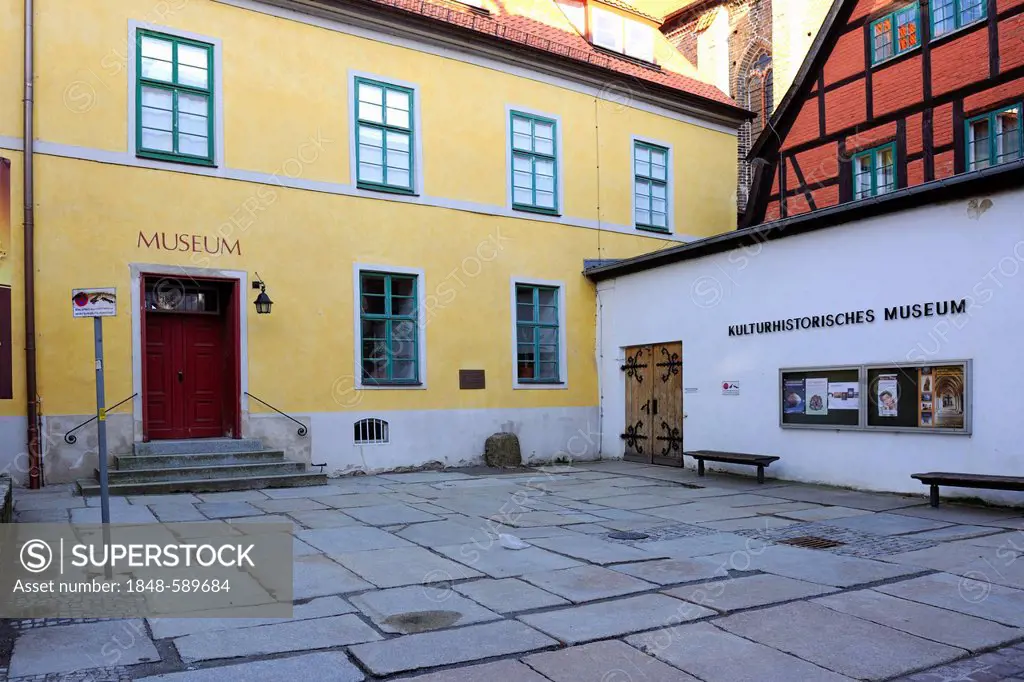 Cultural History Museum in the old town, Stralsund, UNESCO World Heritage Site, Mecklenburg-Western Pomerania, Germany, Europe, PublicGround