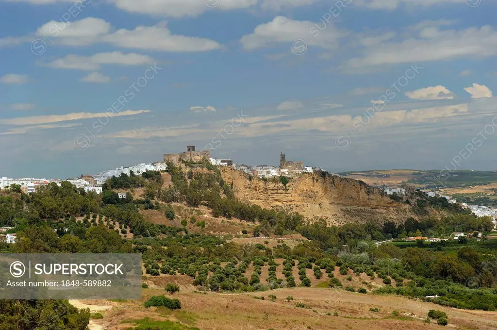 Mountain village, Rota, Andalusia, Spain, Europe