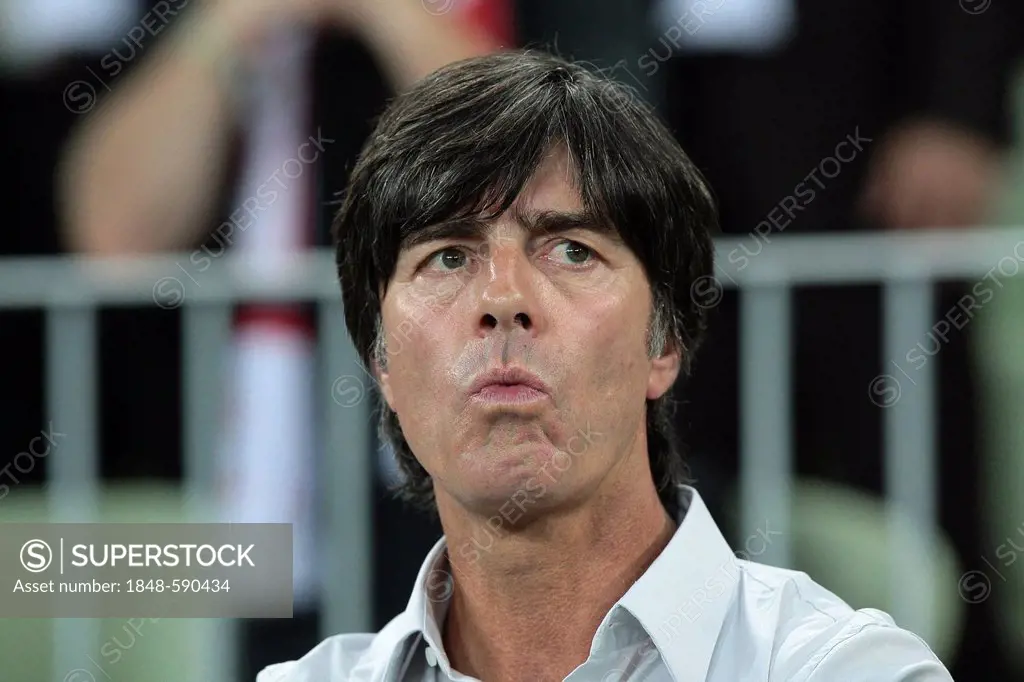 Joachim Loew, portrait, during the international match between Poland - Germany on 06.09.2011 in Gdansk, Poland, Europe