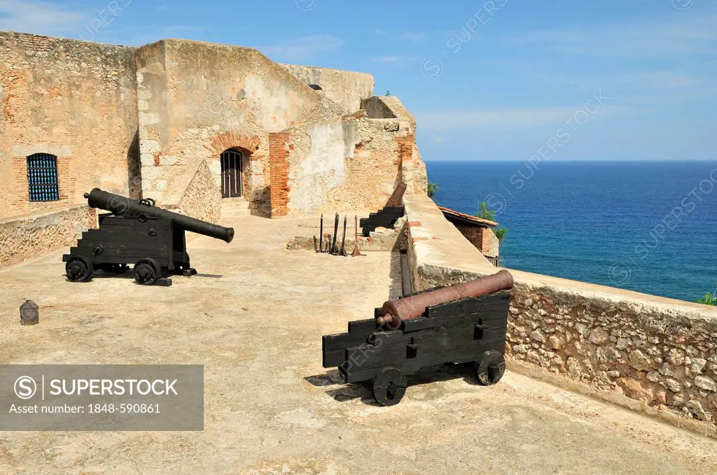 Fort San Pedro de la Roca or Castillo del Morro, UNESCO World Heritage Site, near Santiago de Cuba, Cuba, Caribbean