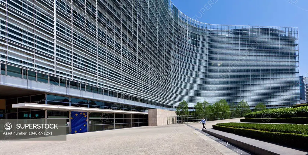 European Commission, the Berlaymont building, Brussels, Belgium, Europe