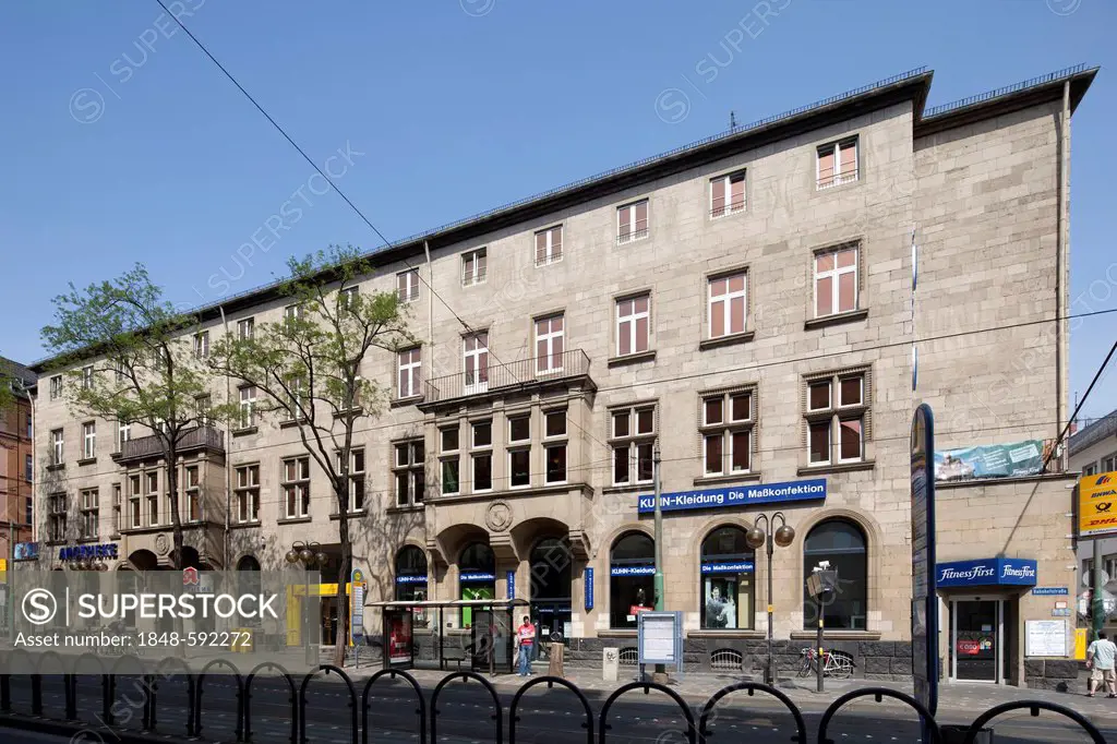 Former telegraph and post office building, Mainz, Rhineland-Palatinate, Germany, Europe, PublicGround