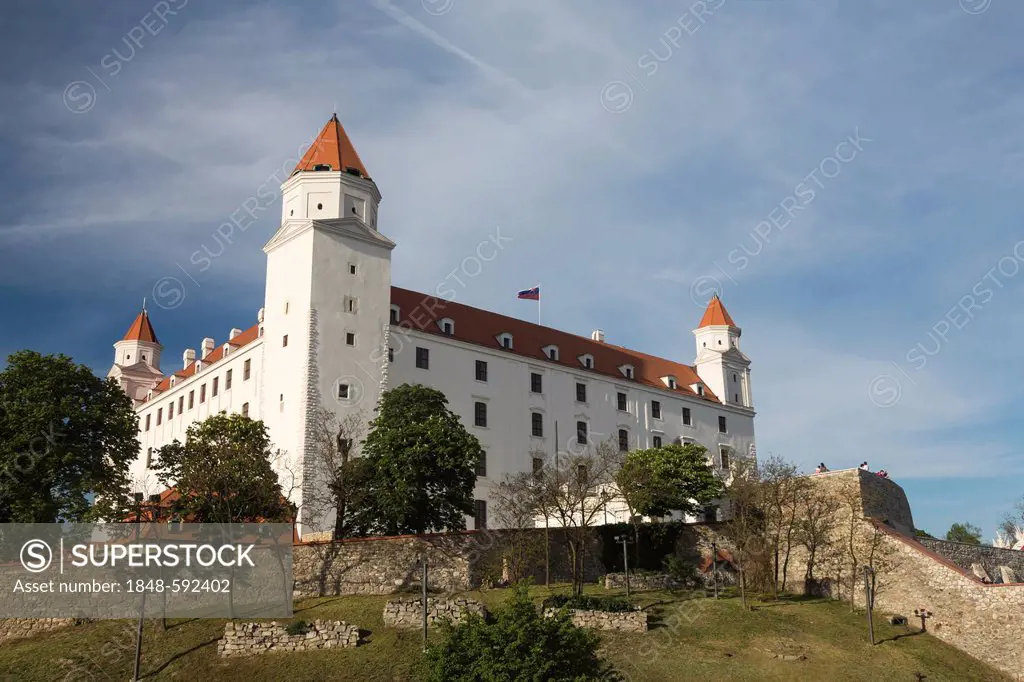 Bratislava Castle, Bratislavský Hrad, Bratislava, Slovak Republic, Europe