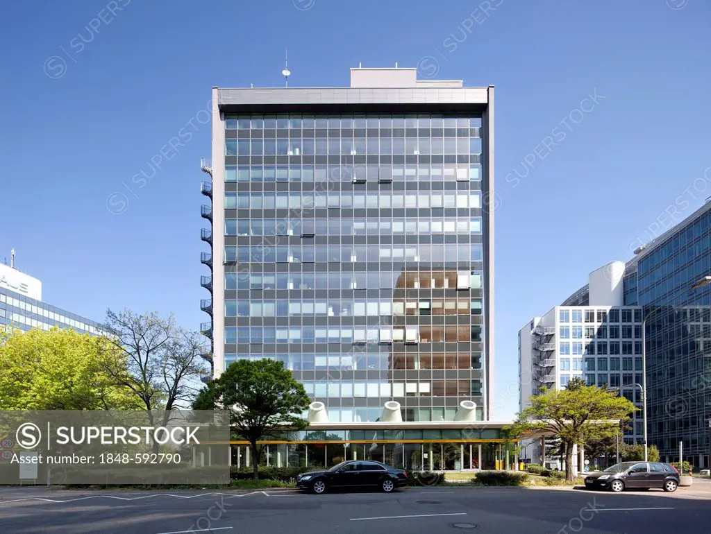 ADAC office building, Buerostadt Niederrad business park, Frankfurt am Main, Hesse, Germany, Europe, PublicGround