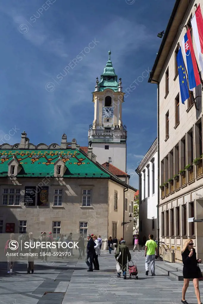 Old Town Hall of Bratislava, Slovak Republic, Europe