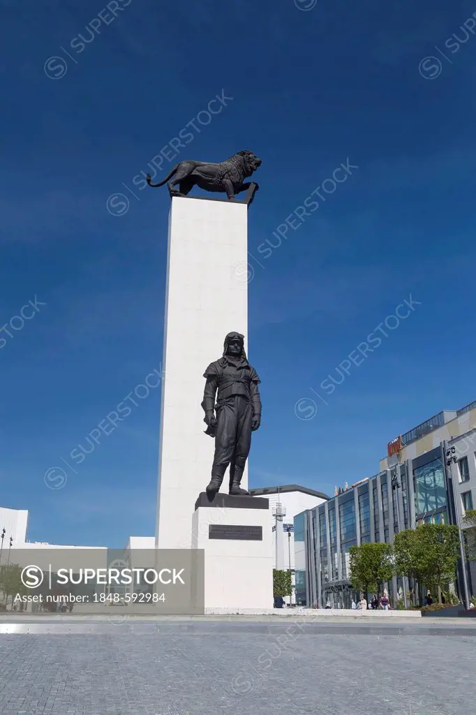 Monument, General Milan Rastislav aetefánik, Bratislava, Slovak Republic, Europe