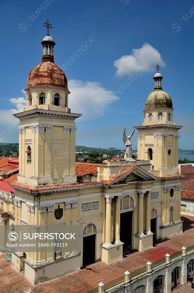 Cathedral Catedral Nuestra Señora de la Asunción, Santiago de Cuba, Cuba, Caribbean