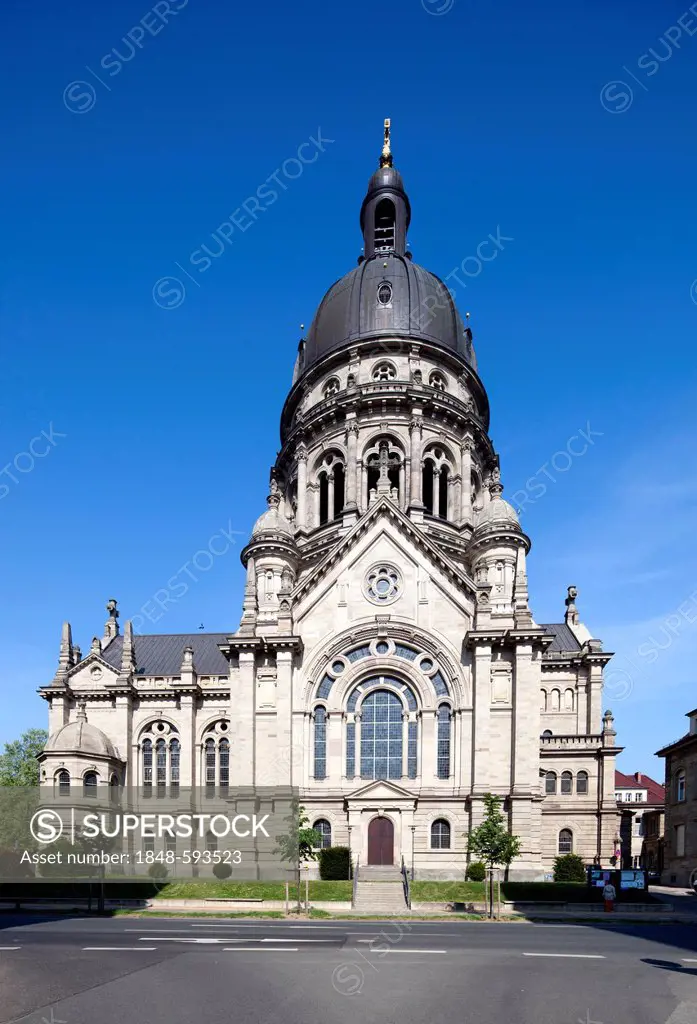 Lutheran Church of Christ, Mainz, Rhineland-Palatinate, Germany, Europe, PublicGround
