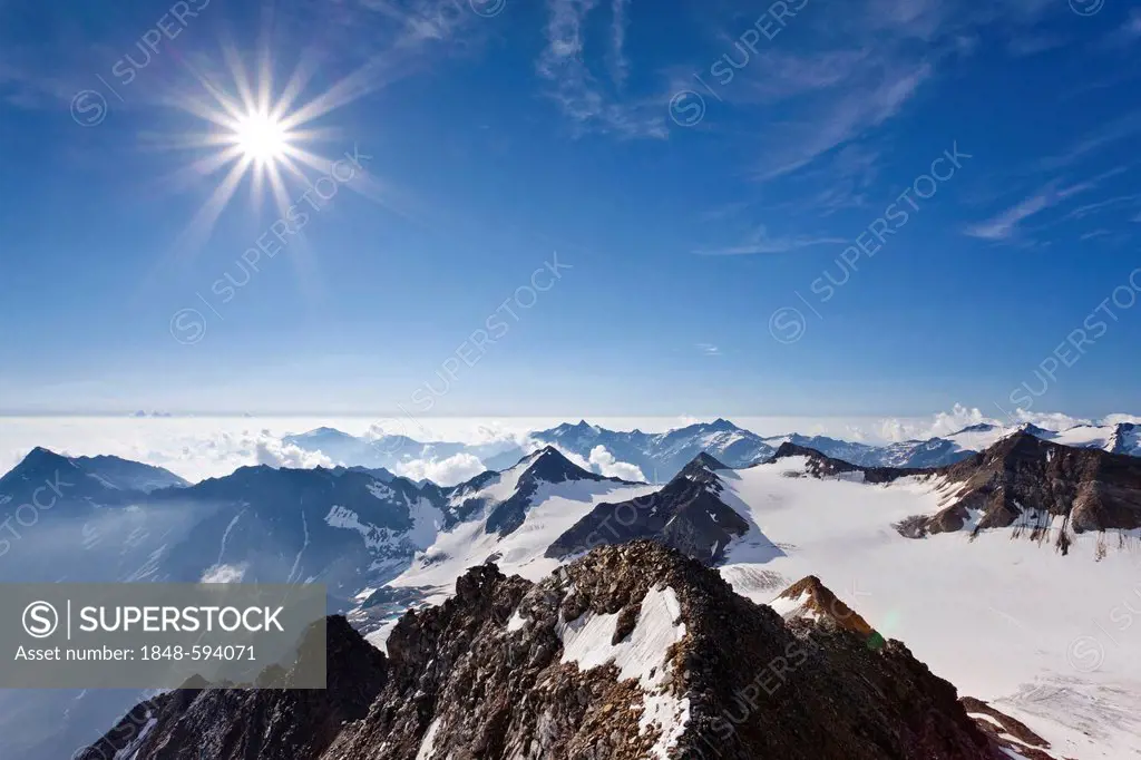 Hoher Angelus Mountain, Ortler region, Alto Adige, Italy, Europe