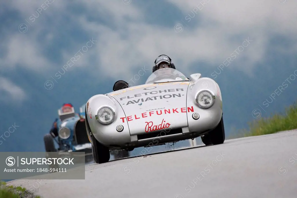 Porsche 550 Spyder Carrera Panamericana, James Dean Porsche, 1954 model, Kitzbuehel Alpine Rally 2011, Tyrol, Austria, Europe