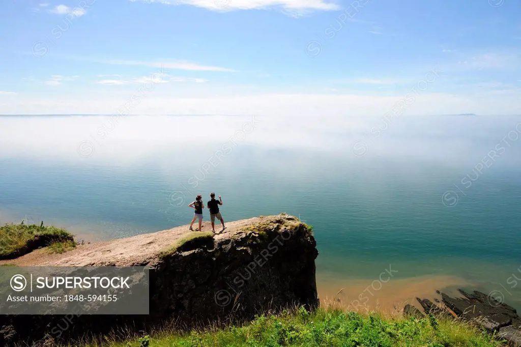 View from Cape Split on the Bay of Fundy, Nova Scotia, Canada