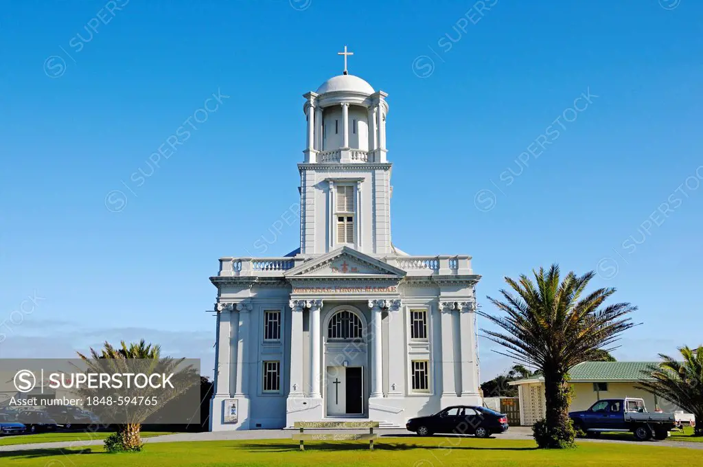 St. Mary's Church in the town of Hokitika, West Coast of the South Island of New Zealand