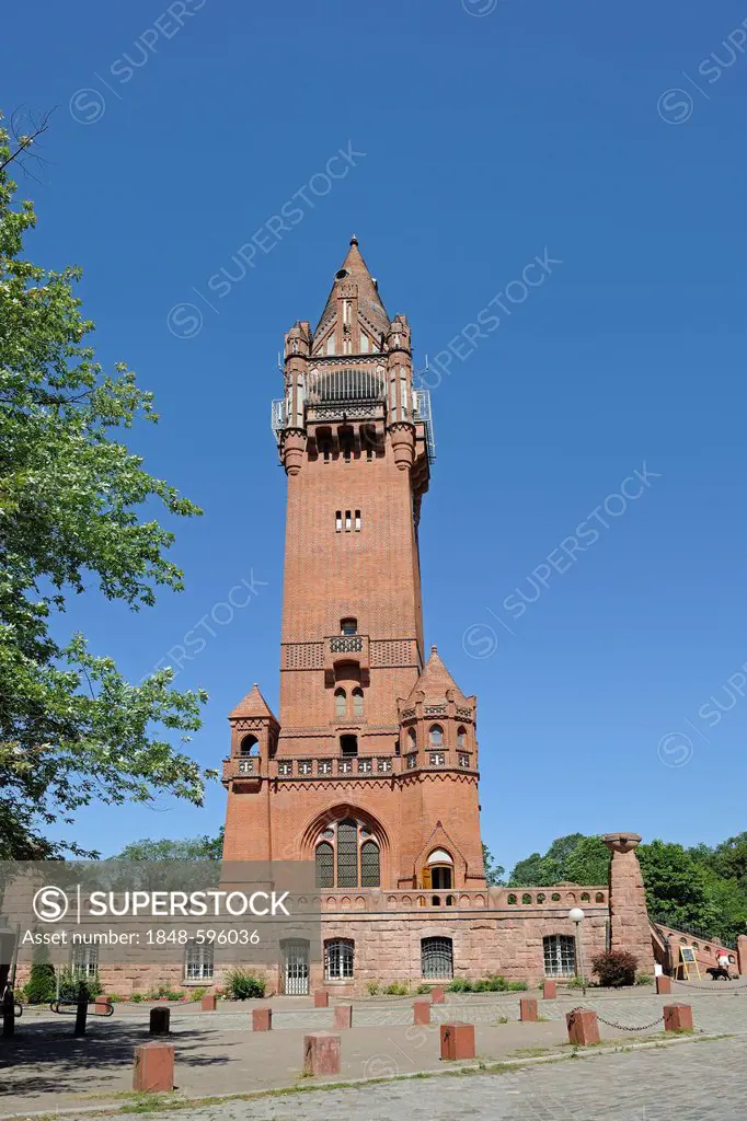 Grunewaldturm, Grunewald Tower, 1899, Zehlendorf quarter, Berlin, Germany, Europe, PublicGround