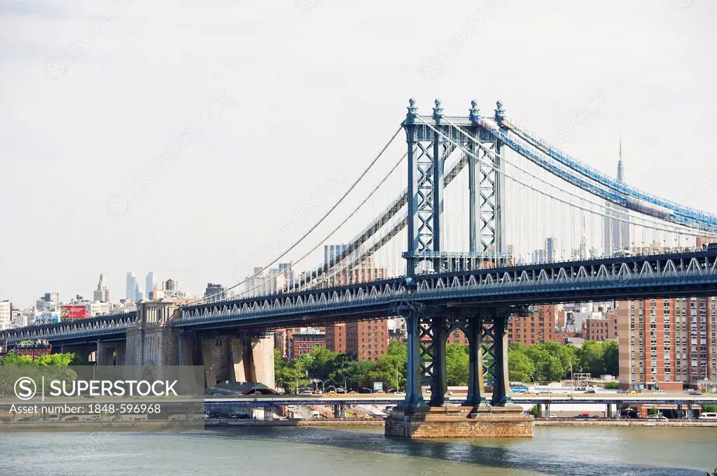Manhattan Bridge, Manhattan, New York, USA