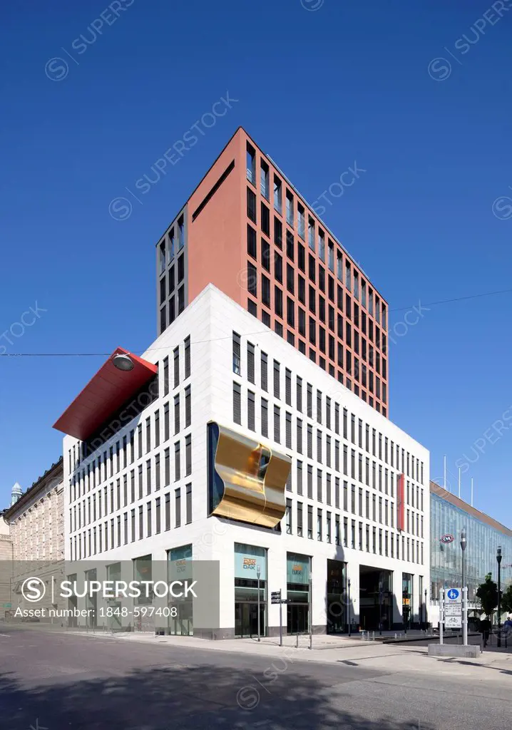 Office and commercial building, Kirchgasse, Rheinstrasse, Wiesbaden, Hesse, Germany, Europe, PublicGround