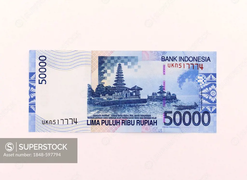 50000 Indian rupees banknote