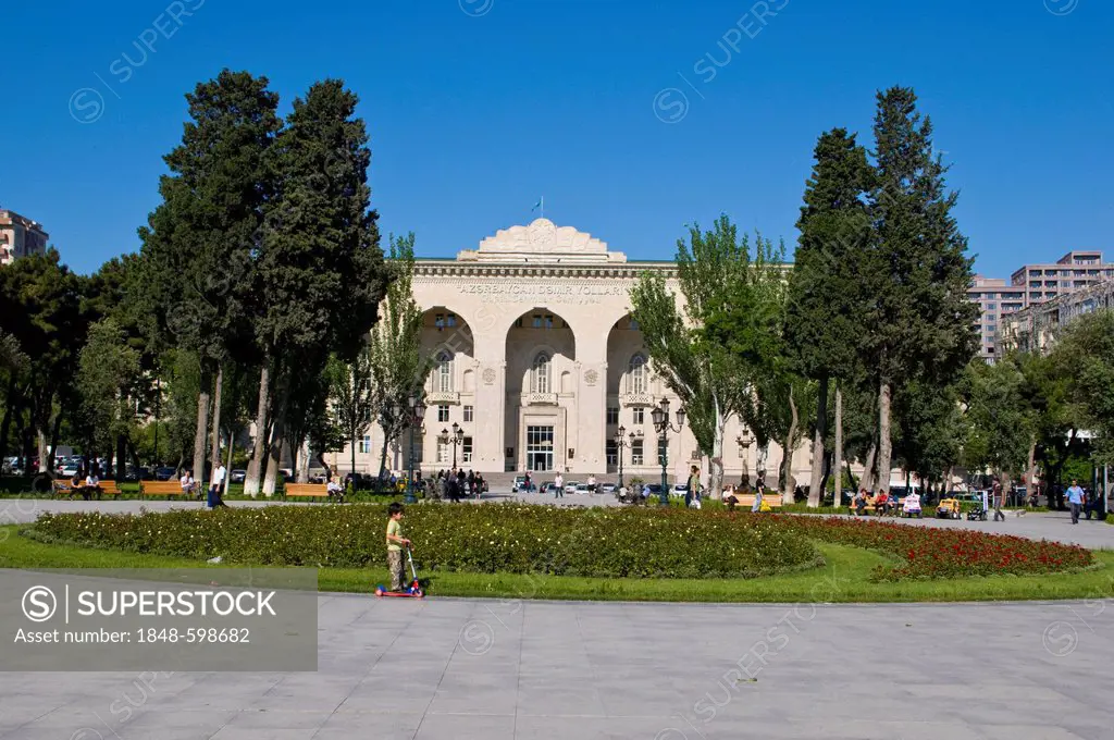 Palace in Baku, Azerbaijan, Caucasus, Middle East