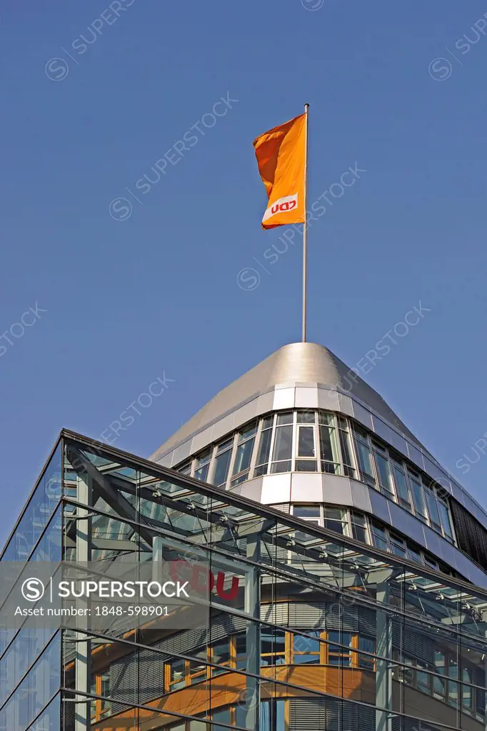 Party headquarters of the CDU, Konrad Adenauer Haus, Berlin, Germany, Europe