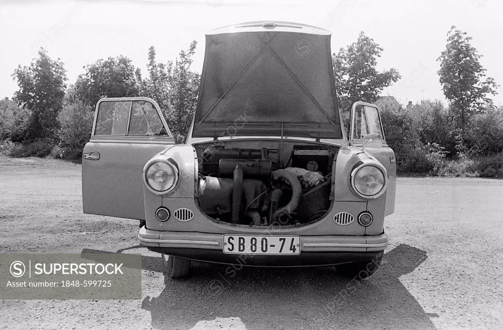 Trabant 600, Leipzig, East Germany, GDR, about 1972