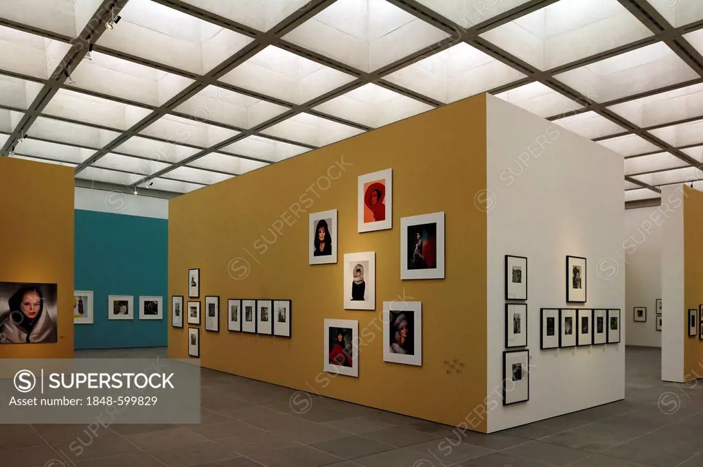 Exhibition space in the Neues Museum Nuremberg, Luitpoldstrasse 5, Nuremberg, Middle Franconia, Bavaria, Germany, Europe