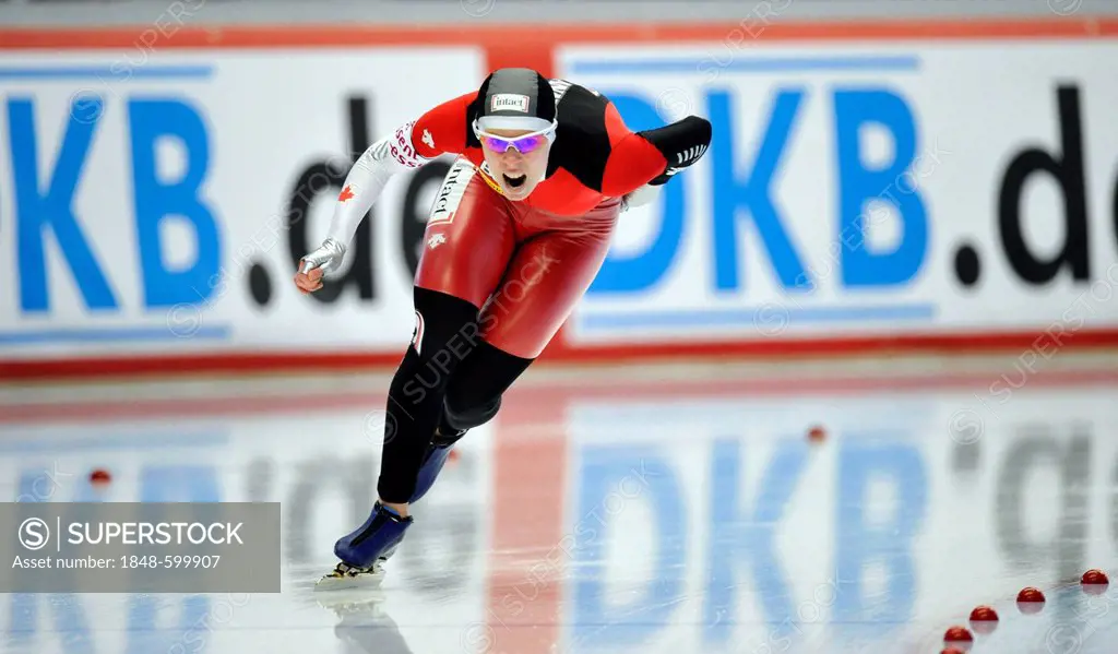 Christine Nesbitt, Canada, Essent ISU World Speedskating Championships 2011, Inzell Skating Stadium, Upper Bavaria, Germany, Europe