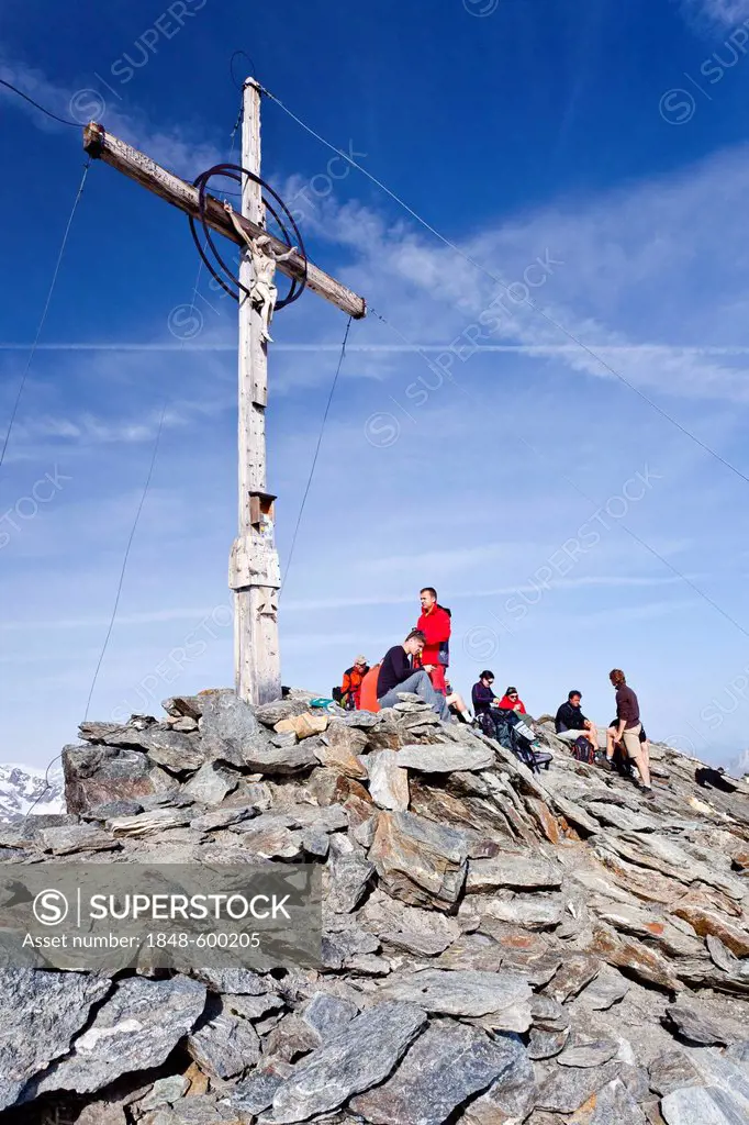 Top of Hasenohr mountain, Stelvio National Park, province of Bolzano-Bozen, Italy, Europe