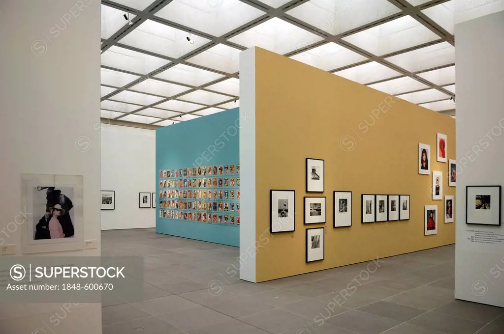 Exhibition space in the Neues Museum Nuremberg, Luitpoldstrasse 5, Nuremberg, Middle Franconia, Bavaria, Germany, Europe