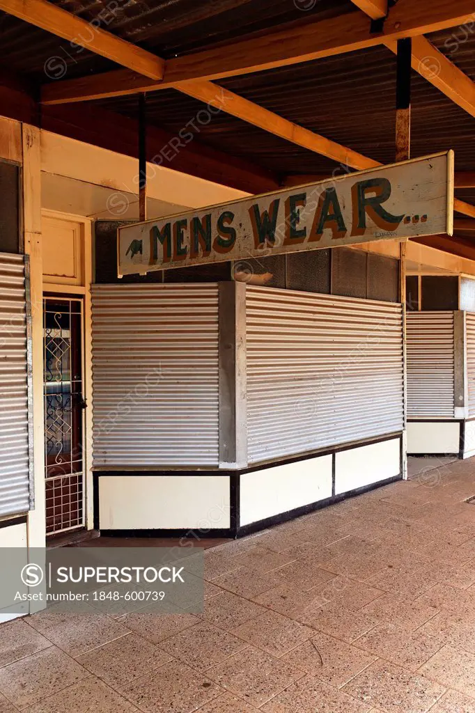 Historical Goldfields shop, Cue, Western Australia, Australia