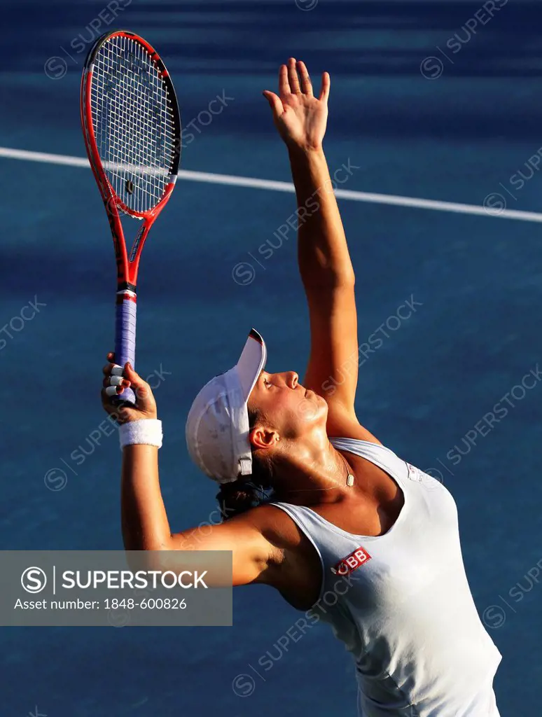 Austrian Tennis player Tamira Paszek, PTT Pattaya Open 2011, WTA Tennis Tournament, International Series, Dusit Resort, Pattaya, Thailand, Asia