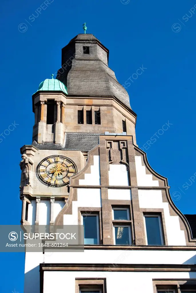 Historic city hall, Gladbeck, Ruhrgebiet region, North Rhine-Westphalia, Germany, Europe