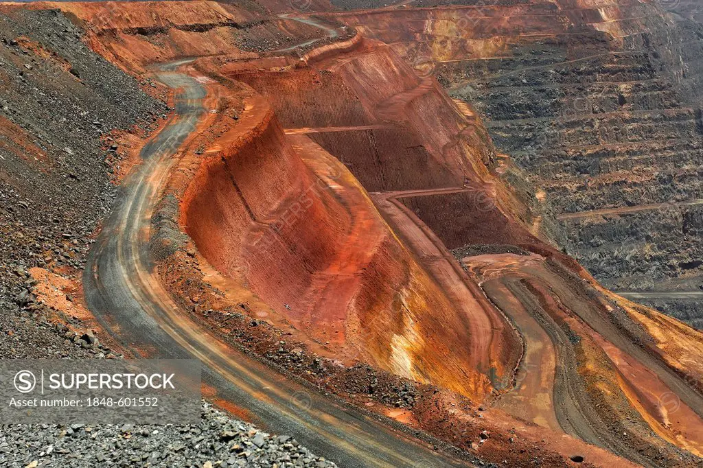 Super Pit gold mine, Kalgoorlie, Western Australia, Australia