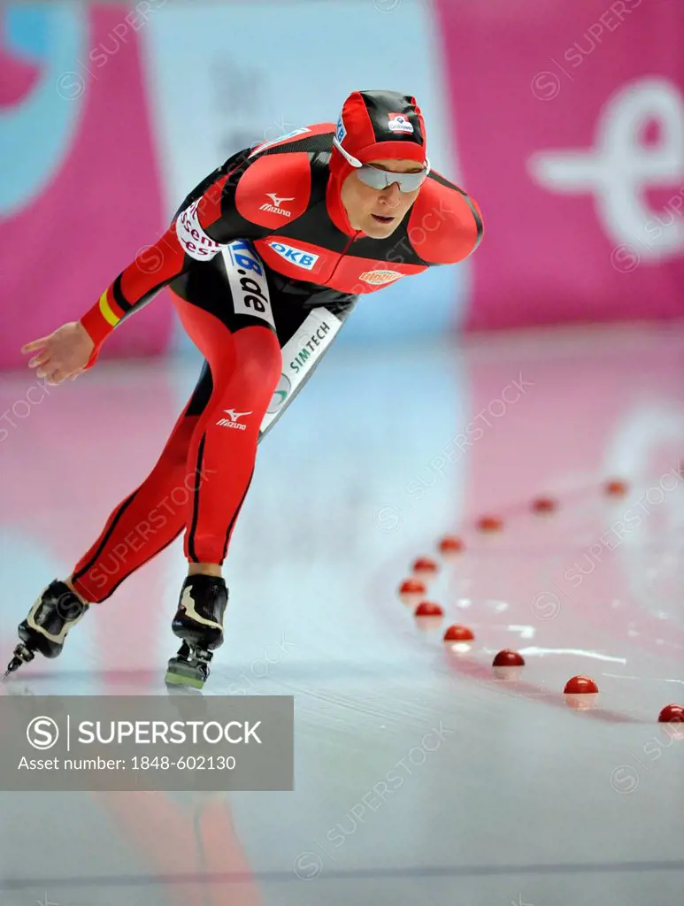 Claudia Pechstein, Germany, Essent ISU World Speedskating Championships 2011, Inzell Skating Stadium, Upper Bavaria, Germany, Europe