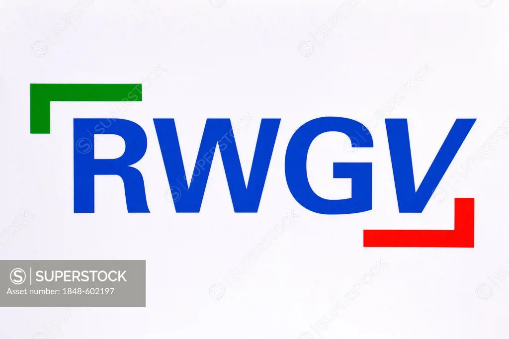 RWGV Logo, Rheinisch-Westfaelischer Genossenschaftsverband, Federal Association of German Volksbanken und Raiffeisenbanken Co-operative Banks in Rhine...