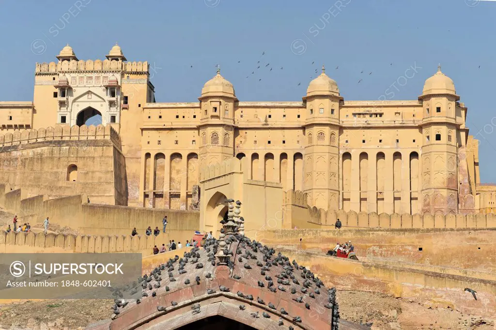 Amber Fort, Amber, near Jaipur, Rajasthan, North India, India, South Asia, Asia