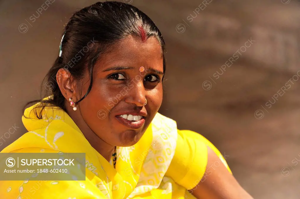 Indian woman, Jaipur, Rajasthan, northern India, Asia