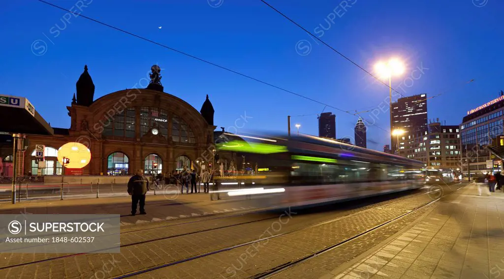 Frankfurt Central Railway Station, Frankfurt, Hesse, Germany, Europe