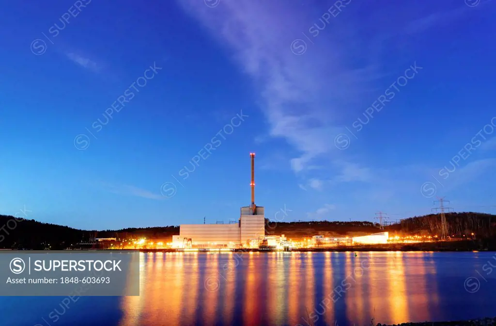 Kruemmel Nuclear Power Plant in Geesthacht, Schleswig-Holstein, Germany, Europe