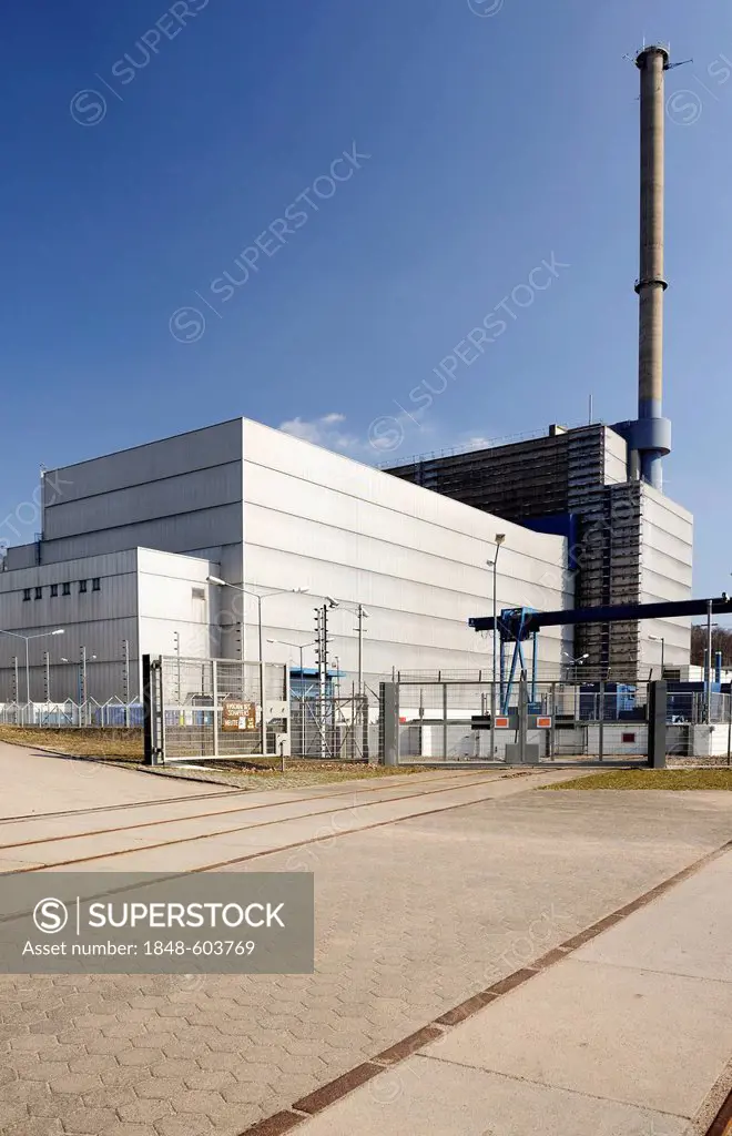Nuclear power Kernkraftwerk Kruemmel in Geesthacht, Schleswig-Holstein, Germany, Europe